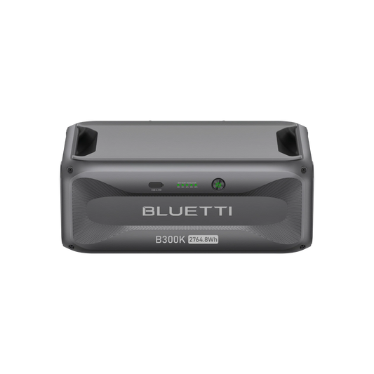 Bluetti battery pack on a white background