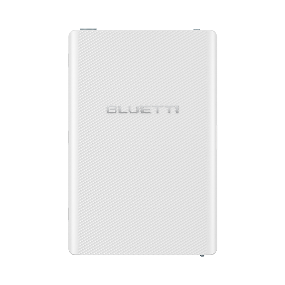 White power bank with 'Bluetti' branding on a white background