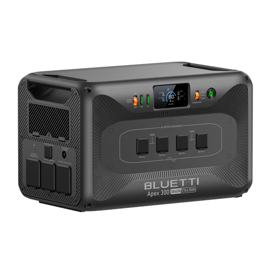 Bluetti power station on a white background