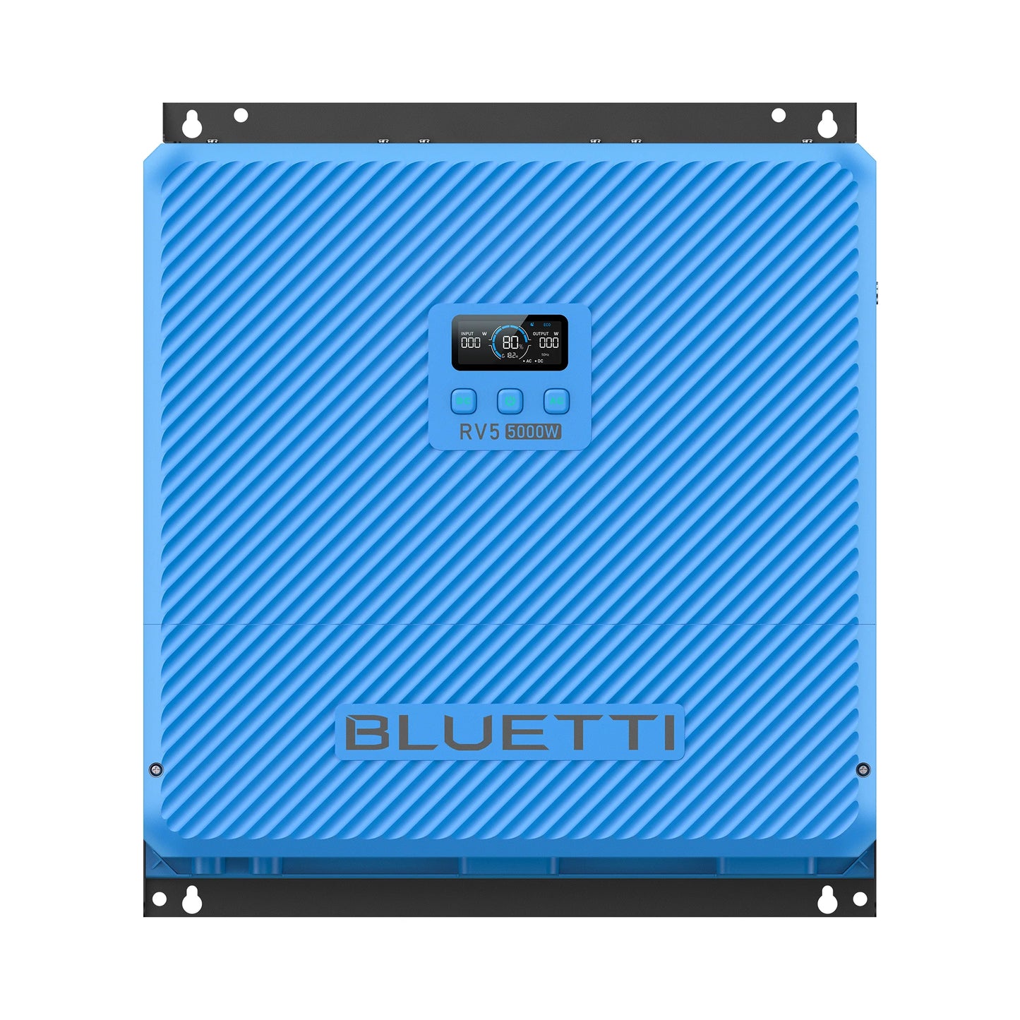 Blue power station with 'Bluetti' branding on a white background