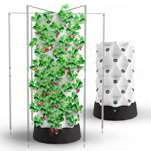 Pro Aeroponics Tower Garden Growing System | 48 Pot Indoor & Outdoor