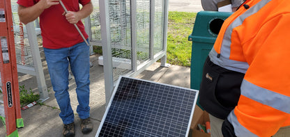 SMART SOLAR SHELTER LIGHTING