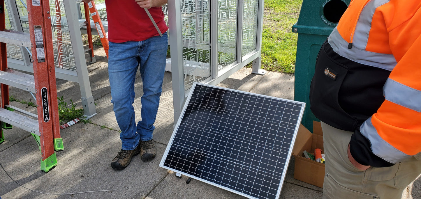 SMART SOLAR SHELTER LIGHTING