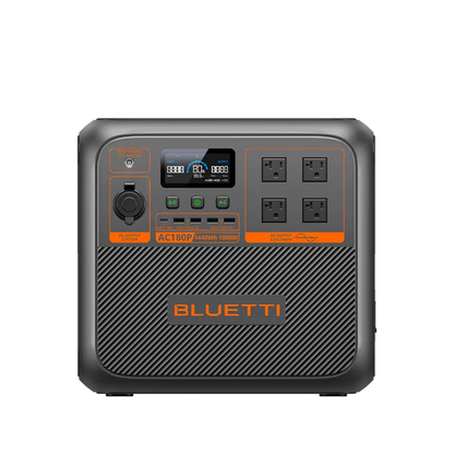 Bluetti power station on a white background