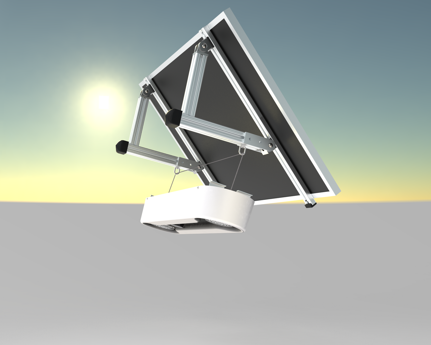 SMART SOLAR SHELTER LIGHTING
