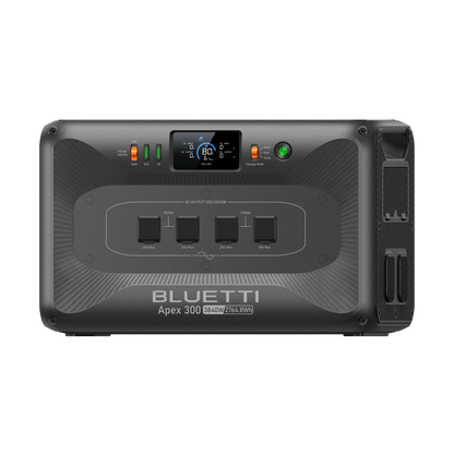 Bluetti power station on a white background