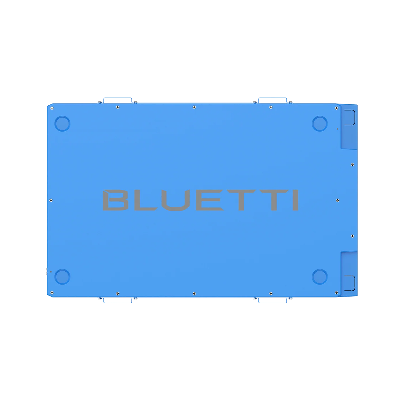 Blue battery pack with 'Bluetti' branding on a white background