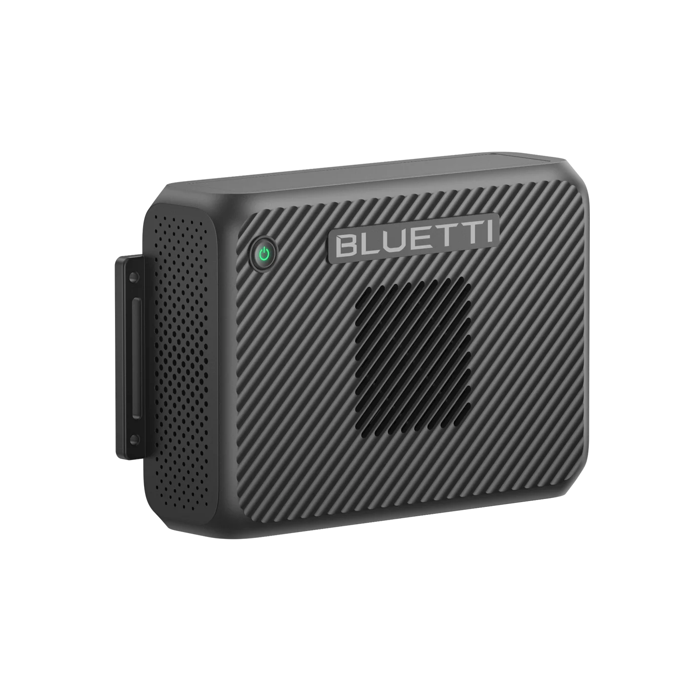 Black BLUETTI device on a white background