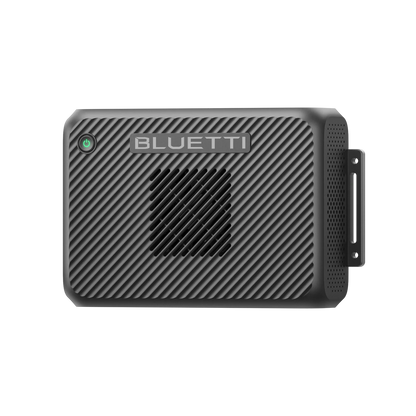 Black BLUETTI device on a white background