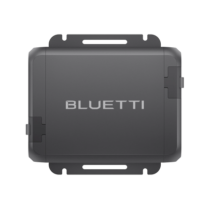 Black rectangular device with 'Bluetti' branding on a white background