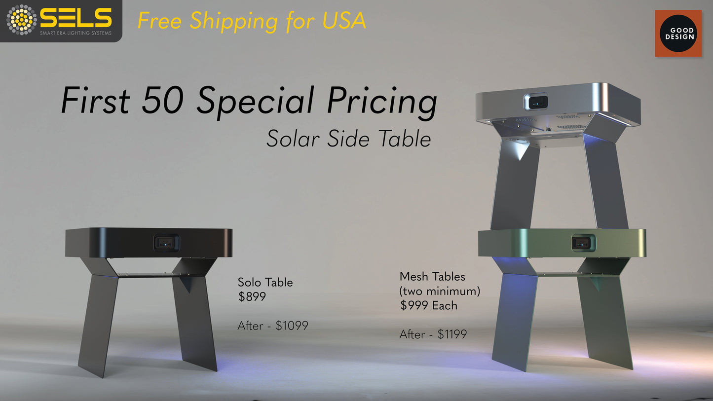 Solar Side Table | SMF‑2010