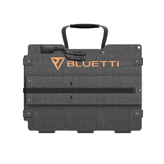 Bluetti power station on a white background