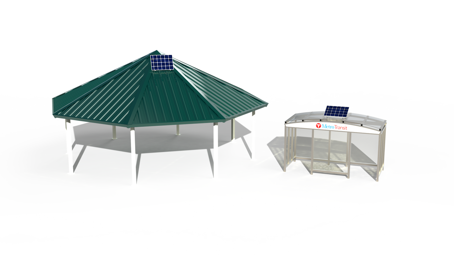 SMART SOLAR SHELTER LIGHTING