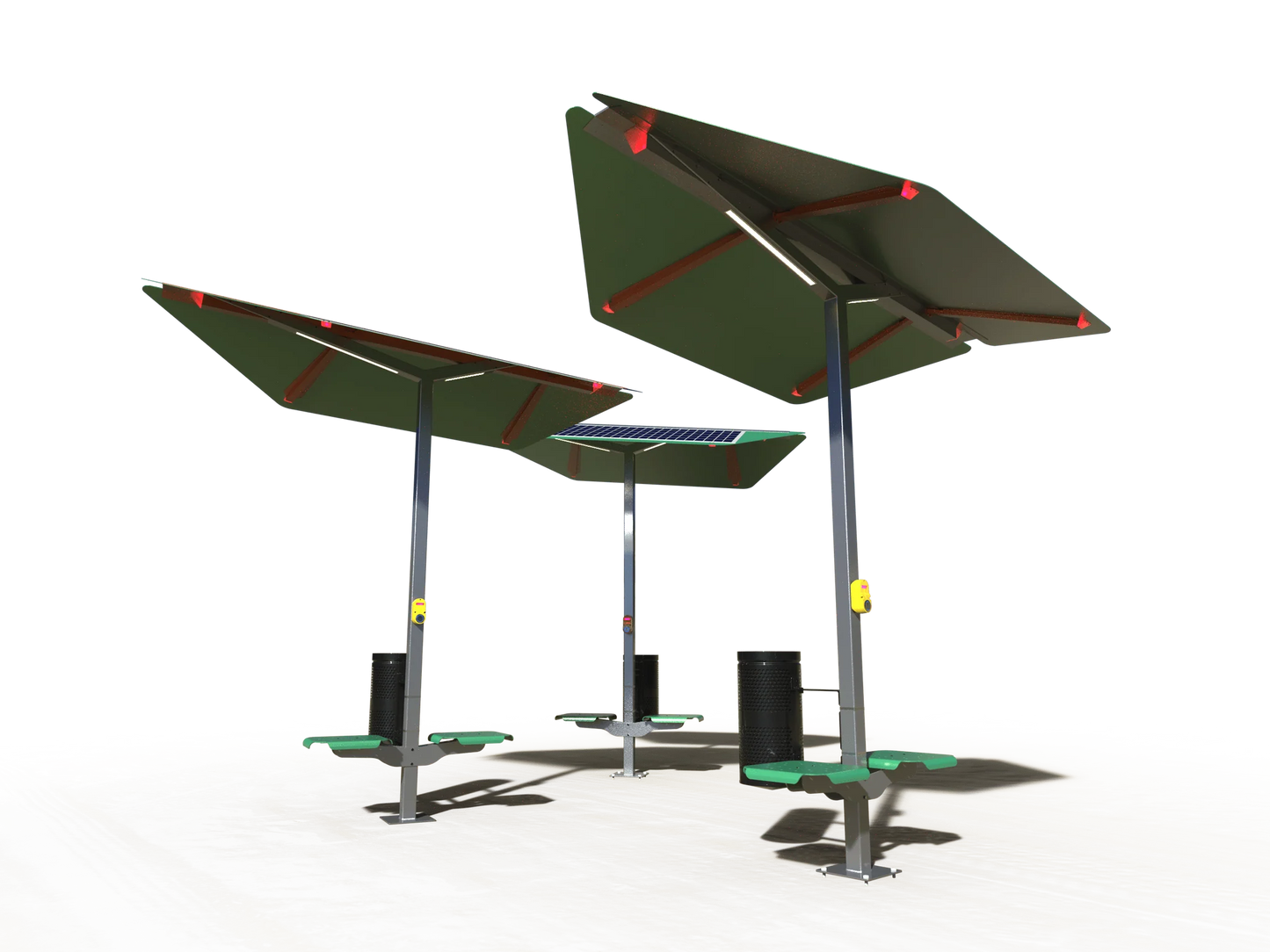 Leaf Cover | Solar Transit Shaded Seating